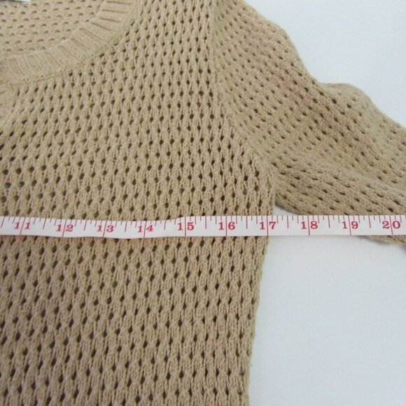 Tommy Hilfiger Beige Long Sleeve Knit Button Down - Picture 8 of 10